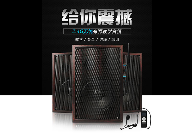 pp电子2.4G无线教学音箱系列-配套无线数字麦克风